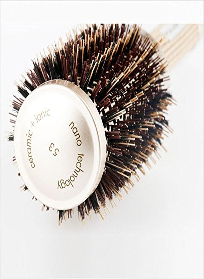 BeiHCain Gold Hair Brush Set - Durable Thermal Aluminum Tube Professional Styling Brush, Curling Boar Bristle Brush for Women - Image 5